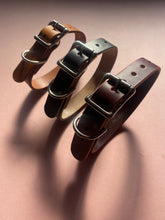 Load image into Gallery viewer, Handmade Leather Dog Collar