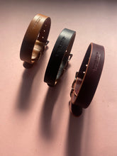 Load image into Gallery viewer, Handmade Leather Dog Collar