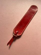 Load image into Gallery viewer, Leather Bookmark