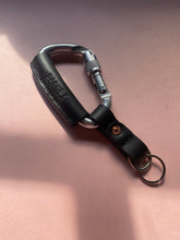 Load image into Gallery viewer, Barkby Keeper - Leather Wrapped Carabiner Key Clip