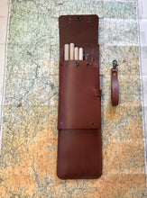 Load image into Gallery viewer, Leather drum stick bag